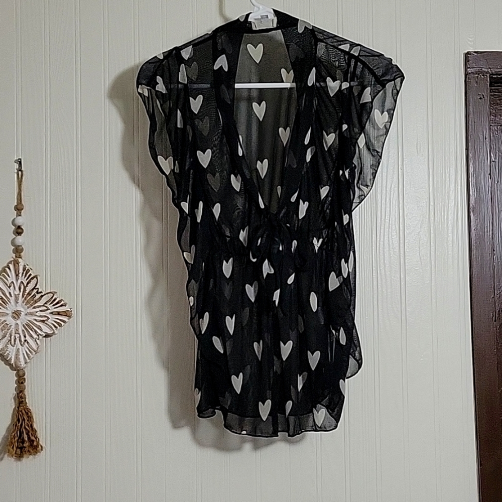 Lashes heart blouse